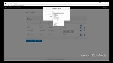 Crestron .AV Framework™ overview .